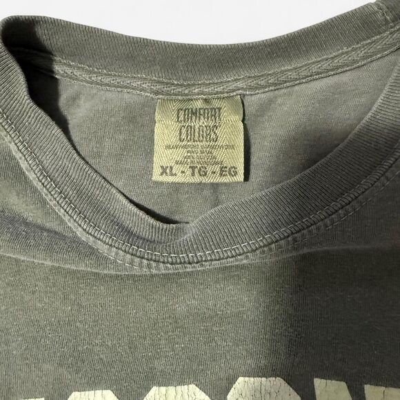 Comfort-colors Men's Green and Grey T-shirt - Picture 2 of 3